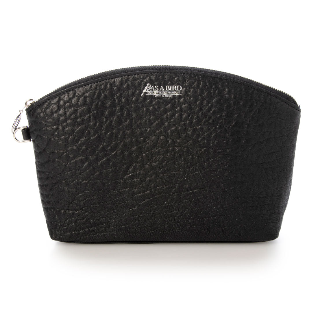 アズアバード AS A BIRD Leather Pouch - Edinburgh M （BLACK） BLACK