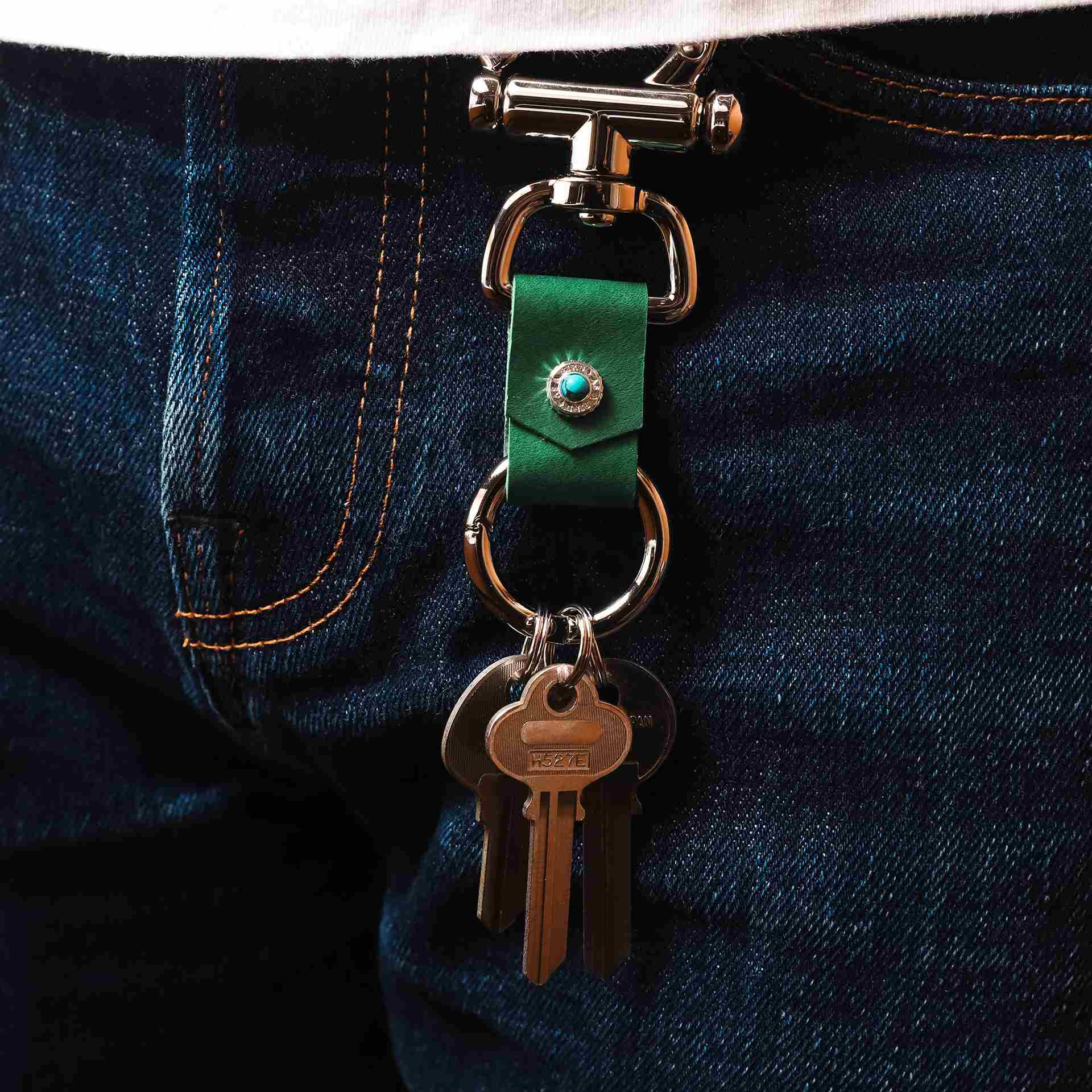 アズアバード AS A BIRD Key Holder “Cairo” グリーン