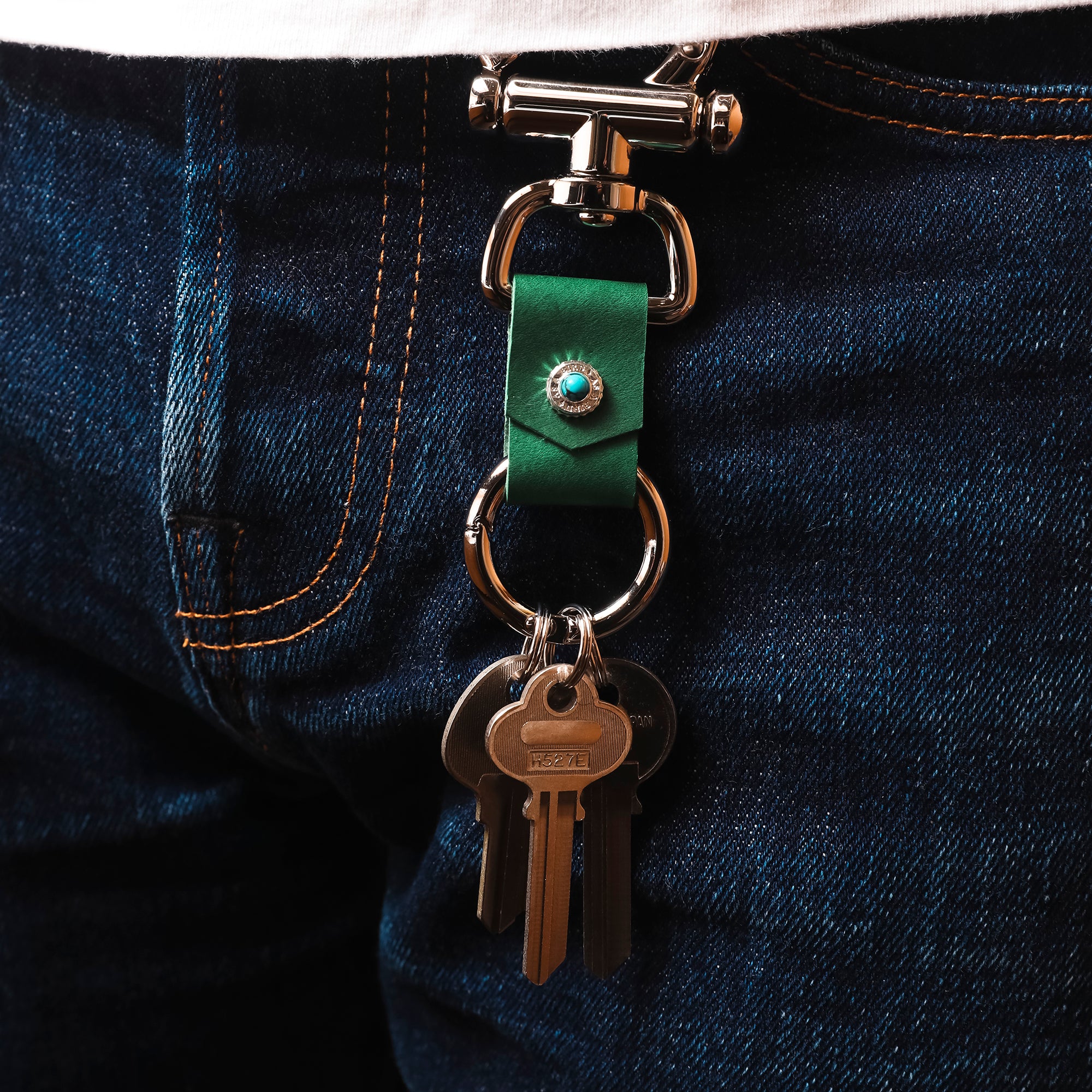 アズアバード AS A BIRD Key Holder “Cairo” グリーン