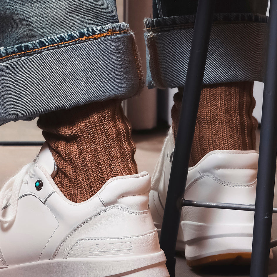 アズアバード AS A BIRD Valencia M (Men's) （ブラウン） ブラウン