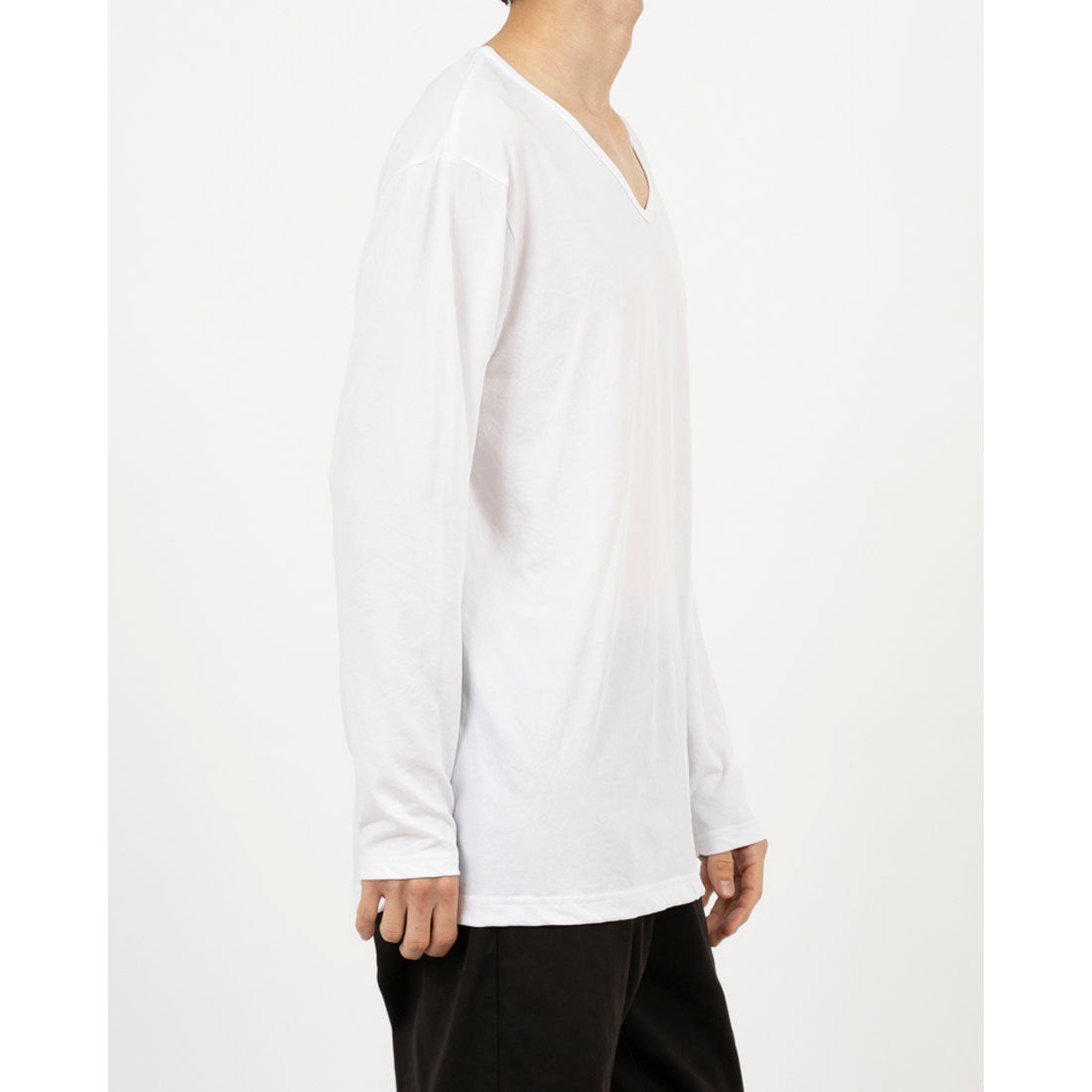 as as BREEZEDRY Instant Dry All-Season V-Neck Long Sleeve Inner