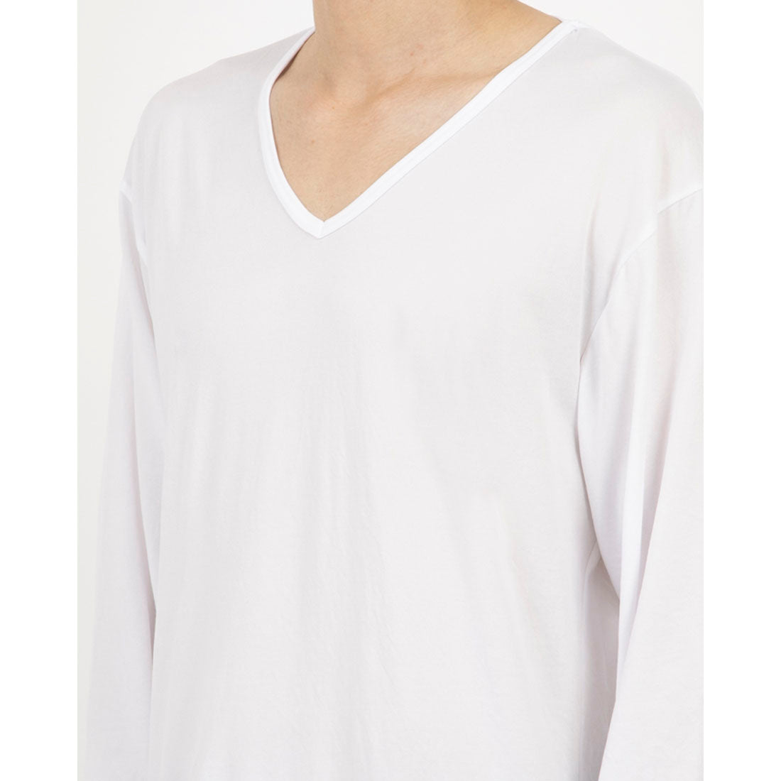 as as BREEZEDRY Instant Dry All-Season V-Neck Long Sleeve Inner