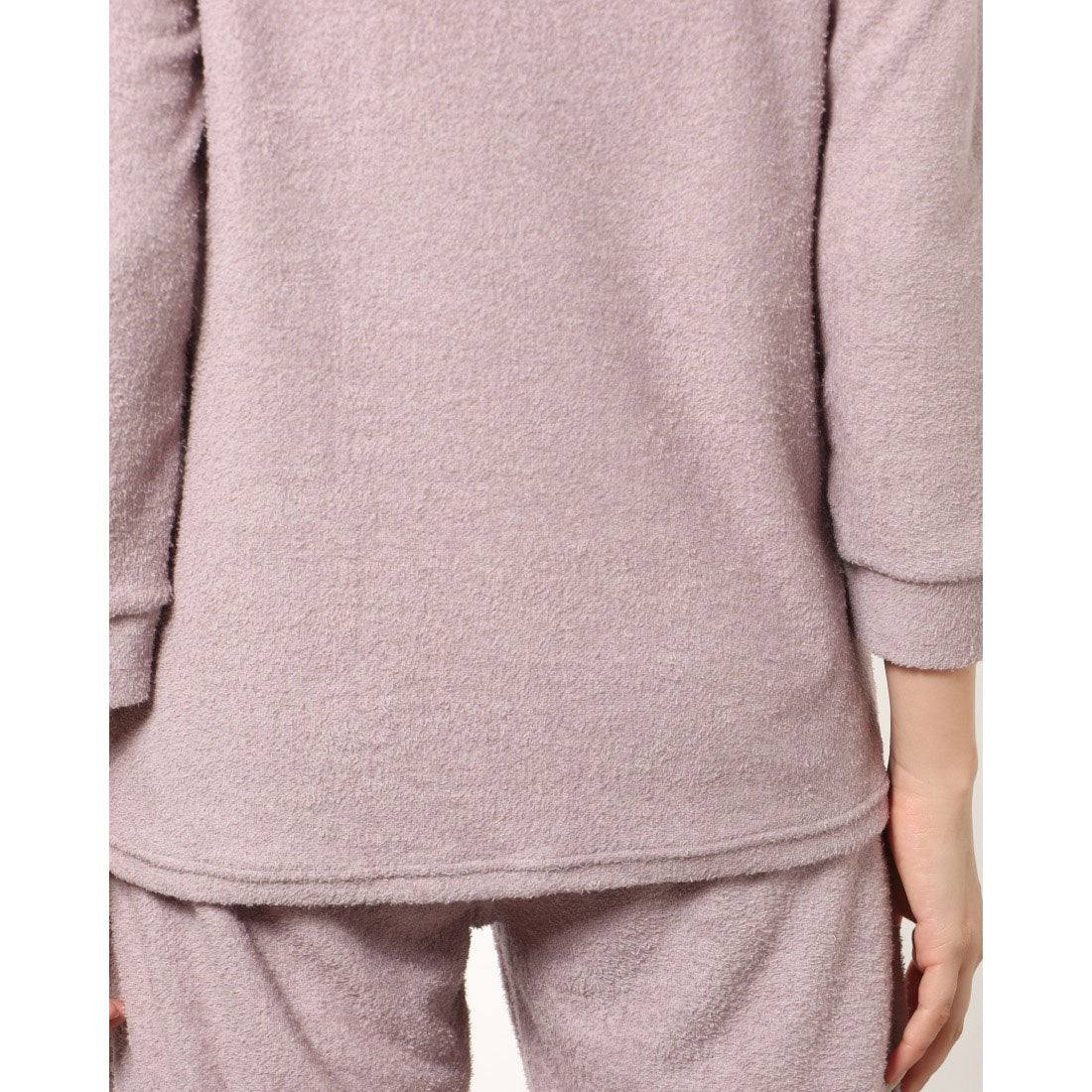 【 ソデス 】アズ as 国産両面ニットパイルフード付きチュニック