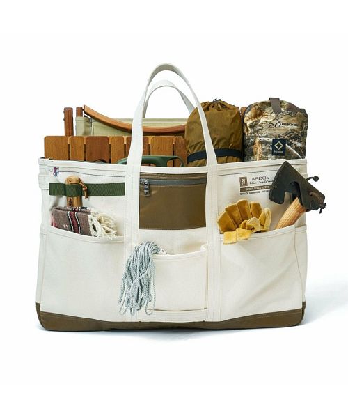 アッソブ AS2OV AS2OV / アッソブ CAVAS TOTE ーWI