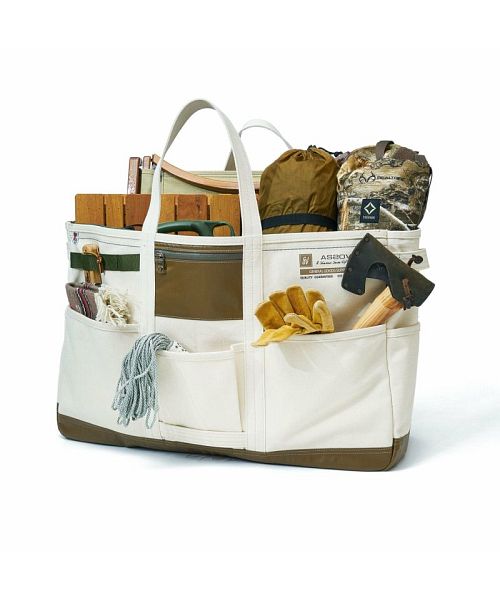 アッソブ AS2OV AS2OV / アッソブ CAVAS TOTE ーWI