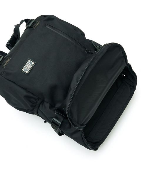 AS2OV AS2OV / AS2OV CORDURA DOBBY 305D R.ZIP BP - BLACK
