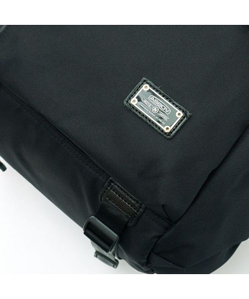 AS2OV AS2OV / AS2OV CORDURA DOBBY 305D R.ZIP BP - BLACK