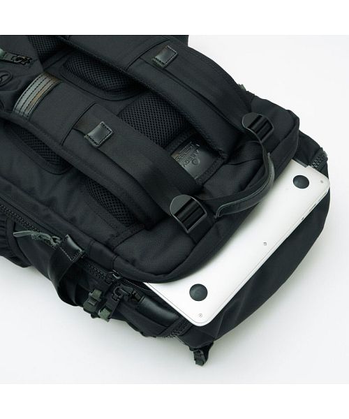 AS2OV AS2OV / AS2OV CORDURA DOBBY 305D R.ZIP BP - BLACK