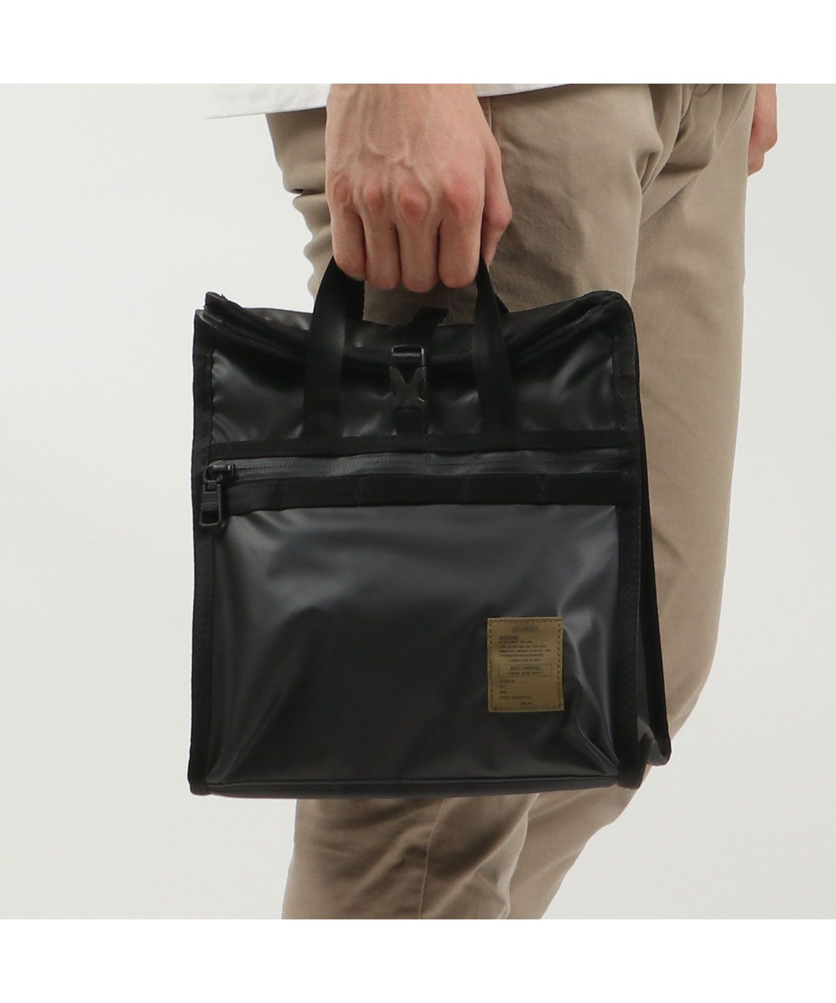 アッソブ AS2OV 【日本正規品】アッソブ ランチバッグ AS2OV ランチトート NYLON POLYCARBONATE LUNCH BAG 保冷 保温 152031 （ブラック） ブラック