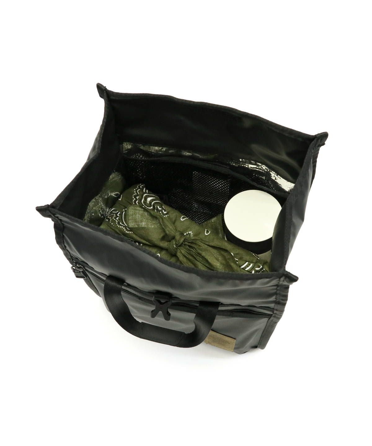 アッソブ AS2OV 【日本正規品】アッソブ ランチバッグ AS2OV ランチトート NYLON POLYCARBONATE LUNCH BAG 保冷 保温 152031 （ブラック） ブラック
