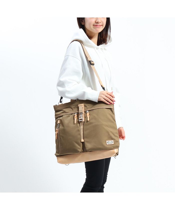 アッソブ AS2OV 【正規品1年保証】アッソブ リュック AS2OV トートバッグ EXCLUSIVE BALLISTIC NYLON バックパック B4 ASSOV 061 （カーキ） カーキ