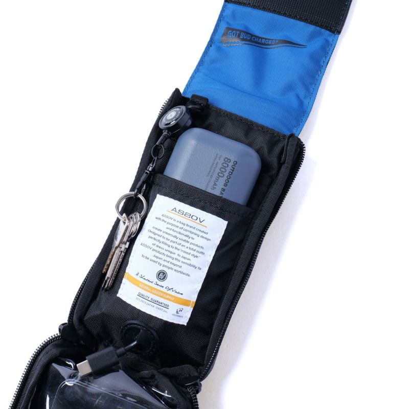 アッソブ AS2OV STANDARD MOBILE POUCH -CAM