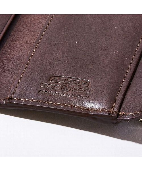 アッソブ AS2OV AS2OV / アッソブ LEATHER MOBILE KEY CASEーCHOCO （チョコ） チョコ