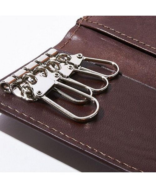 アッソブ AS2OV AS2OV / アッソブ LEATHER MOBILE KEY CASEーCHOCO （チョコ） チョコ