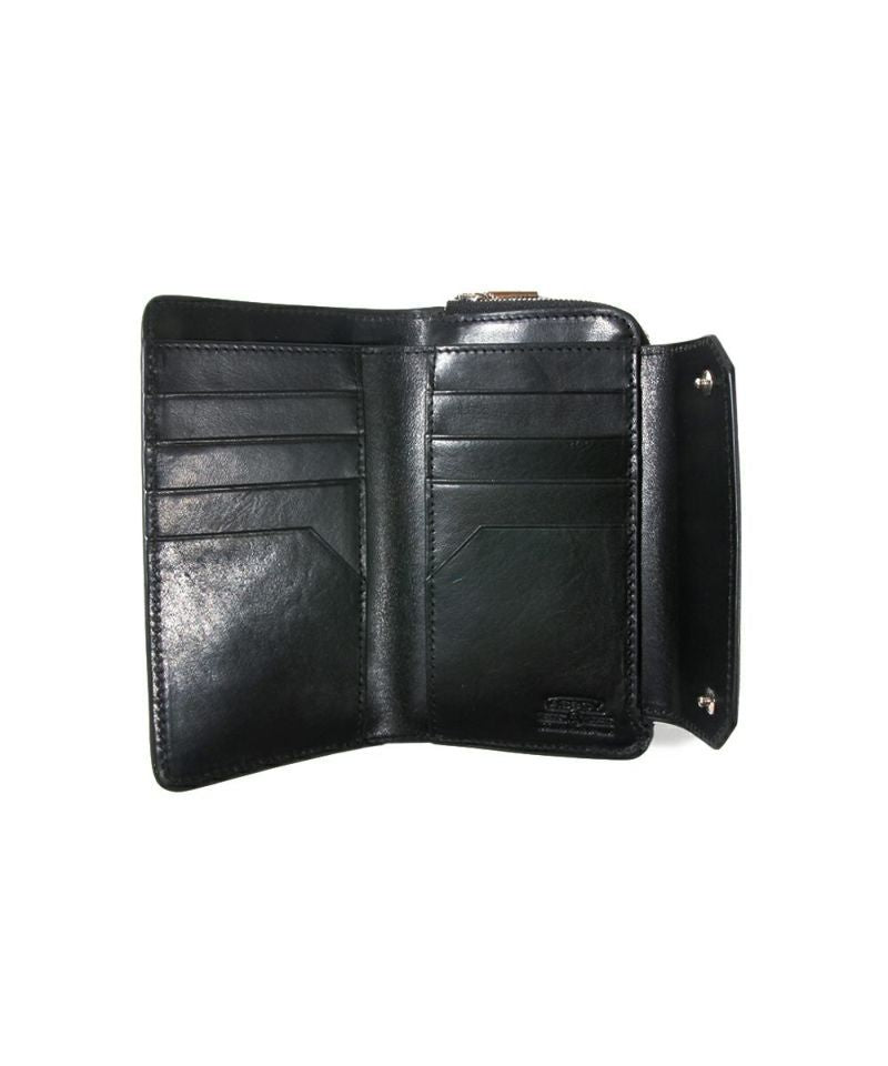 アッソブ AS2OV AS2OV / アッソブ LEATHER MOBILE SHORT WALLET BLACK （ブラック） ブラック