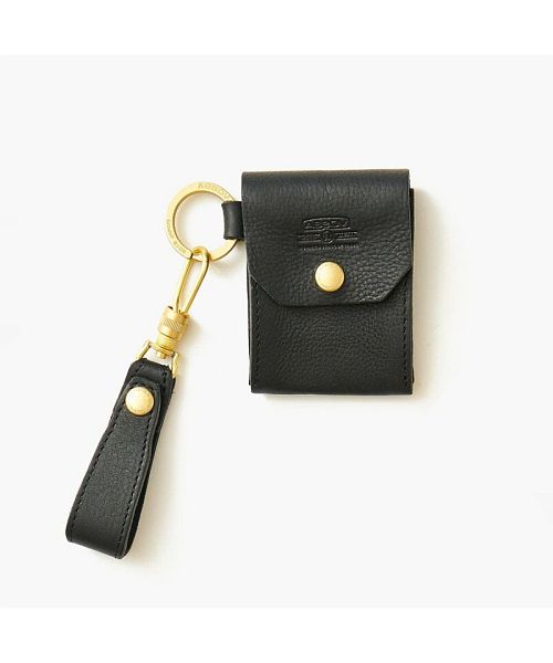 アッソブ AS2OV AS2OV / アッソブ OILED SHRINK LEATHER COIN CASEーBLACK