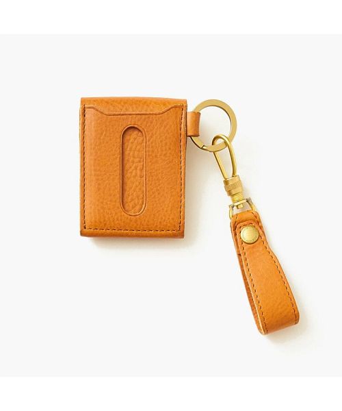 アッソブ AS2OV AS2OV / アッソブ OILED SHRINK LEATHER COIN CASEーBEIGE