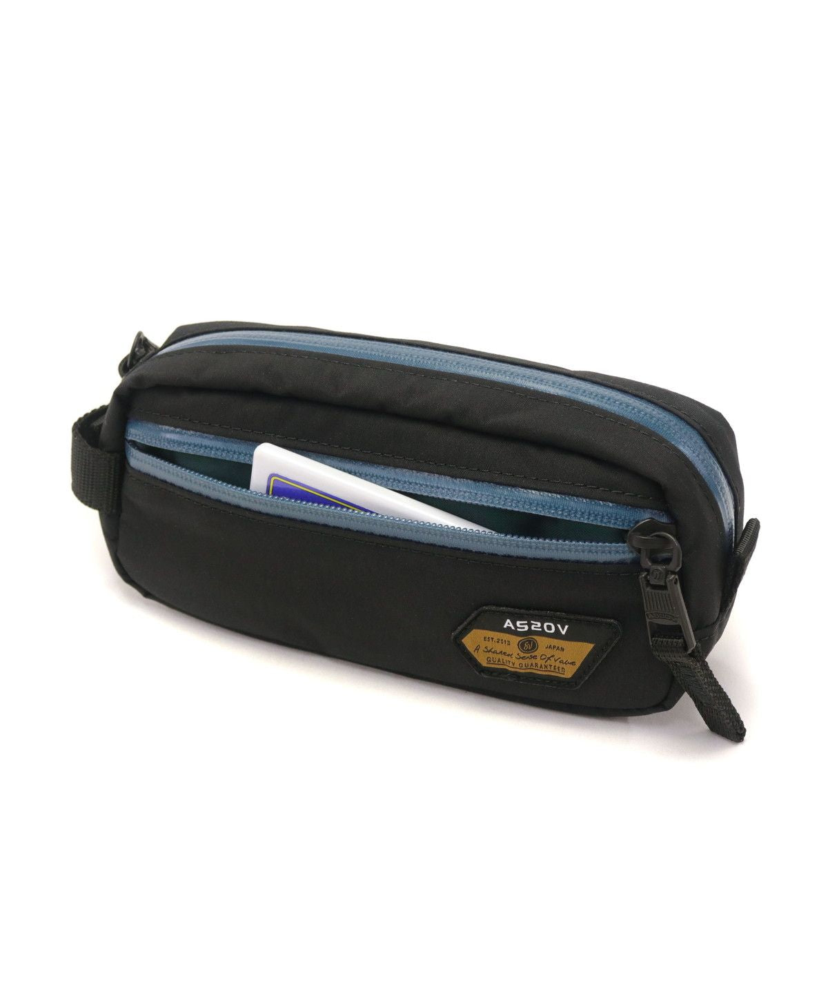 アッソブ AS2OV 【日本正規品】アッソブ ペンケース AS2OV WATER PROOF PEN CASE ポーチ 撥水 防水 抗菌 防臭日本製 ASSOV 092101 （ブラウン） ブラウン