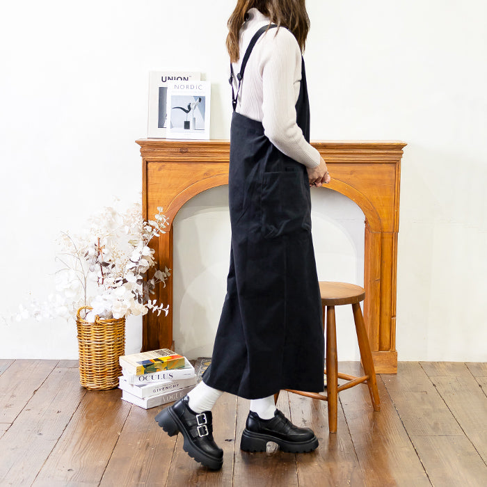 アタガール attagirl 厚底ダブルストラップローファー （ブラックスムース） ブラックスムース