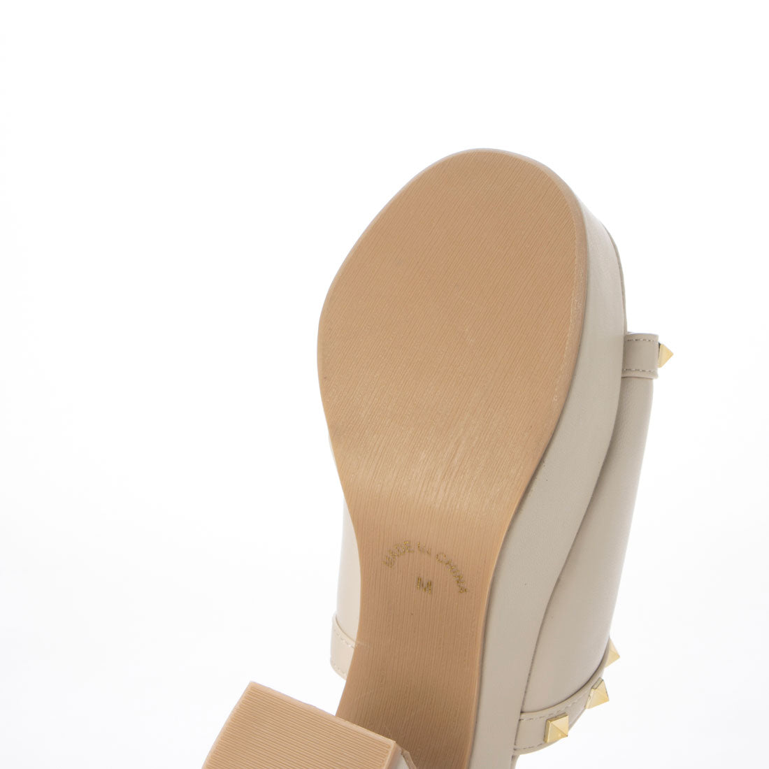 アタガール attagirl スタッズミュールサンダル