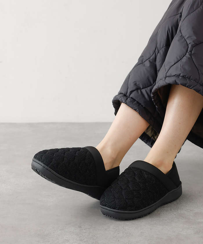 アバハウス マヴィ abahouse mavie MEI GURITTER MOC SHOES （シルバー） シルバー