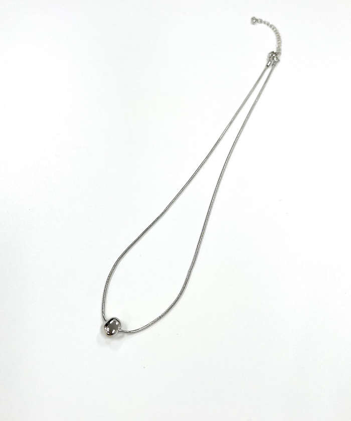 アバハウス マヴィ abahouse mavie ドロップチェーンネックレス （シルバー） シルバー