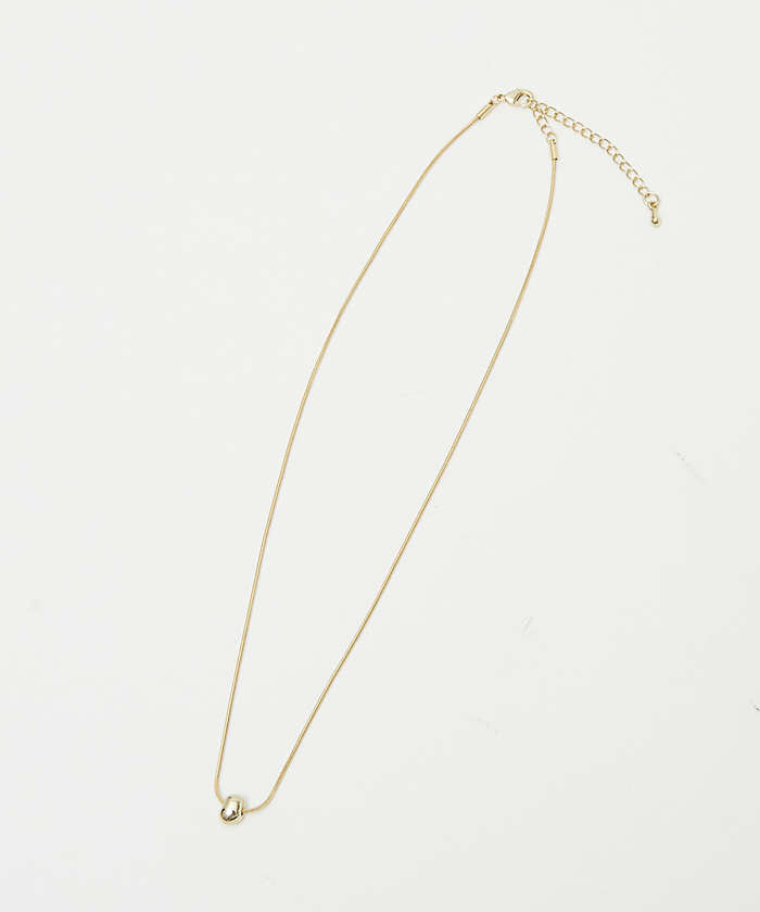 アバハウス マヴィ abahouse mavie ドロップチェーンネックレス （シルバー） シルバー