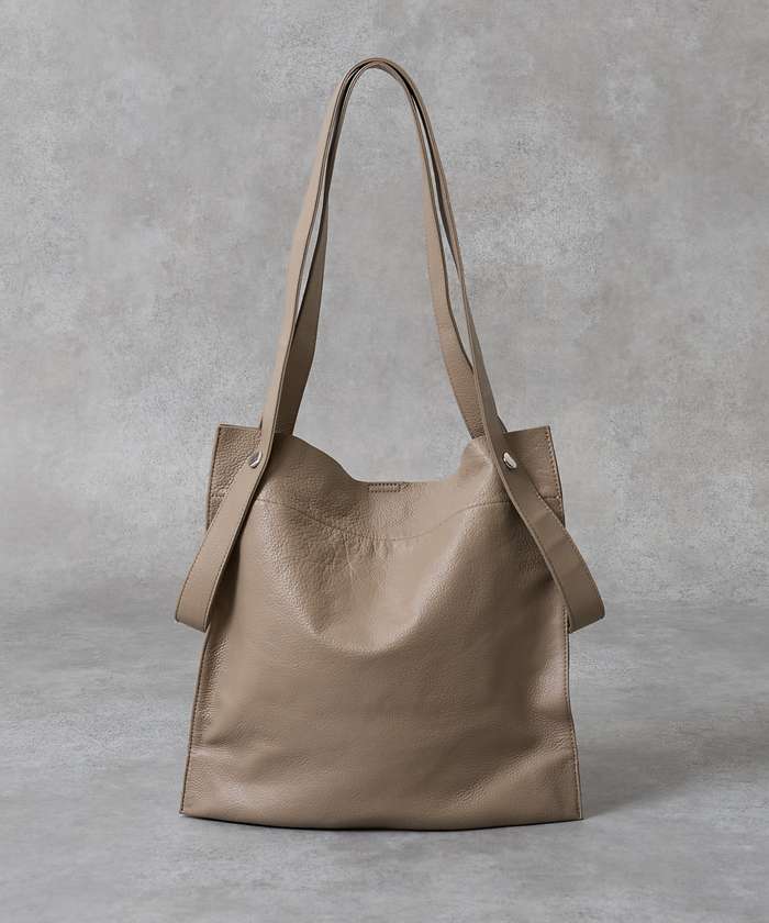 コレックス collex 【WEB限定】【BEAURE/ヴュレ】カウレザー 2WAY ハンドル トートバッ （ブラック） ブラック