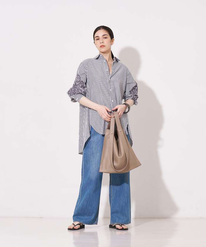 コレックス collex 【WEB限定】【BEAURE/ヴュレ】カウレザー 2WAY ハンドル トートバッ （ブラック） ブラック