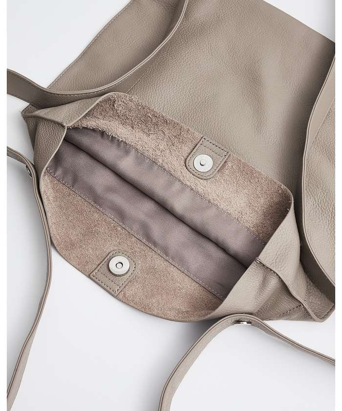 コレックス collex 【WEB限定】【BEAURE/ヴュレ】カウレザー 2WAY ハンドル トートバッ （ブラック） ブラック