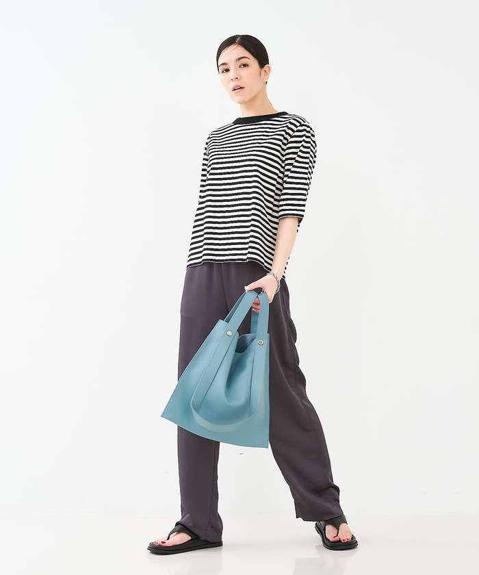 コレックス collex 【WEB限定】【BEAURE/ヴュレ】カウレザー 2WAY ハンドル トートバッ （ブラック） ブラック