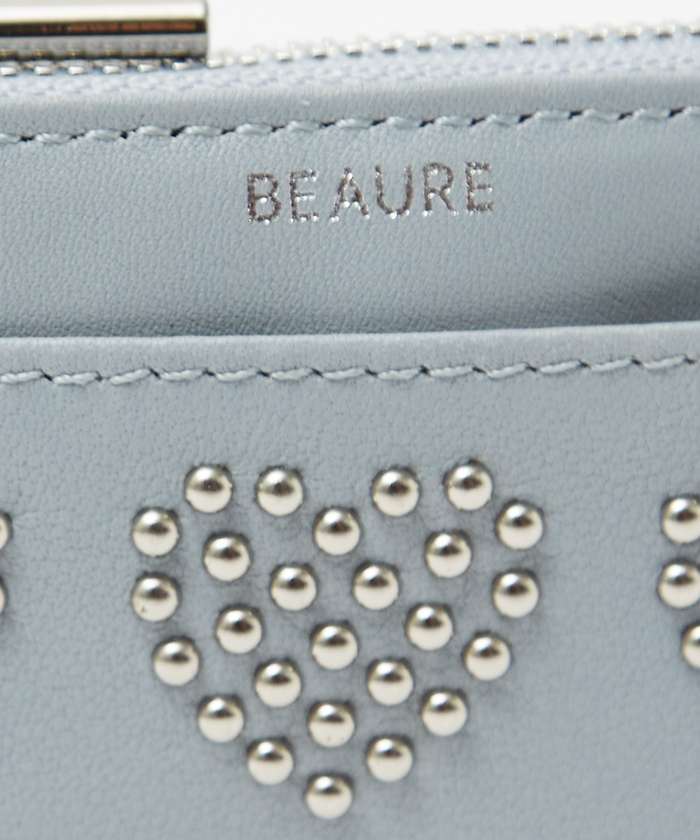 コレックス collex 【WEB限定】【BEAURE/ヴュレ】ハートスタッズフラグメントケース （ブラック） ブラック