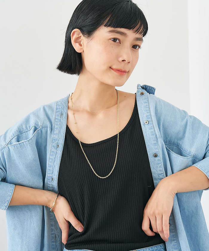コレックス collex 【dignif】【金属アレルギー対応】ミックスチェーン2WAYネックレス （その他1） その他1