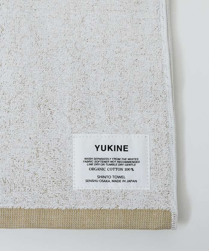 コレックス collex 【WEB限定】【SHINTO TOWEL】 YUKINE ミニバスタオル （ベージュ） ベージュ