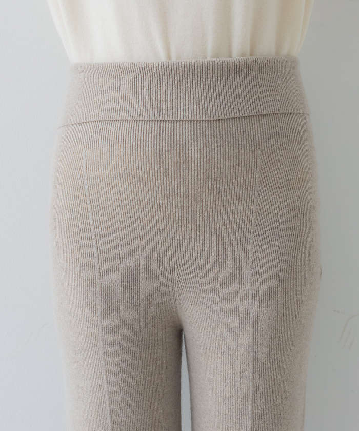 コレックス collex 【セットアップ対応】ファインウールニットパンツ （ネイビー） ネイビー