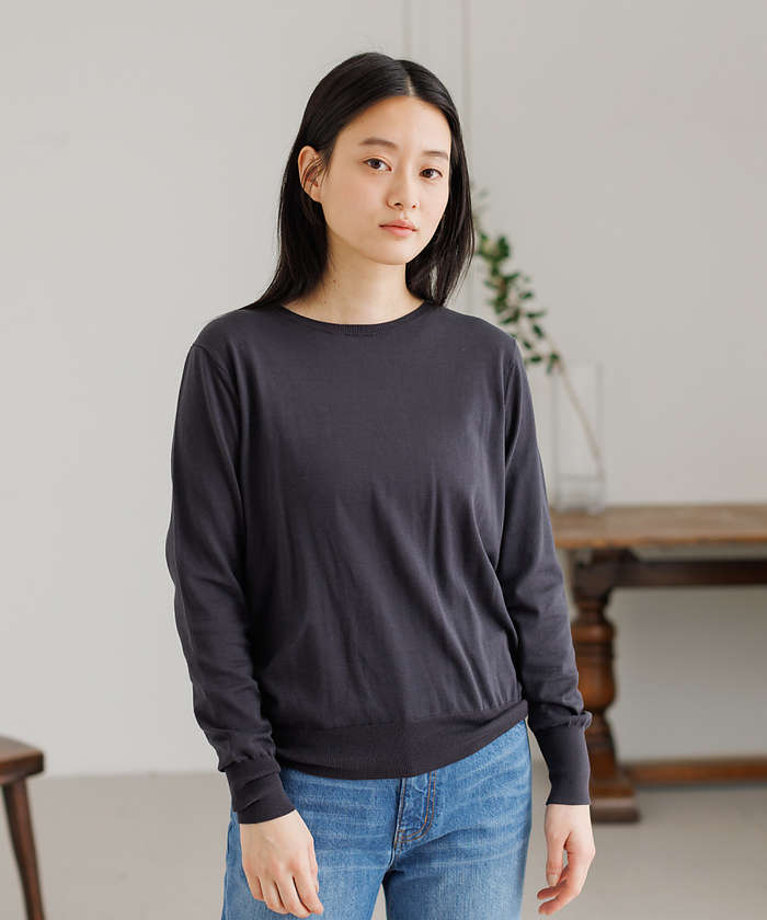 コレックス collex SUVINコットンプルオーバー （グレー系その他1） グレー系その他1