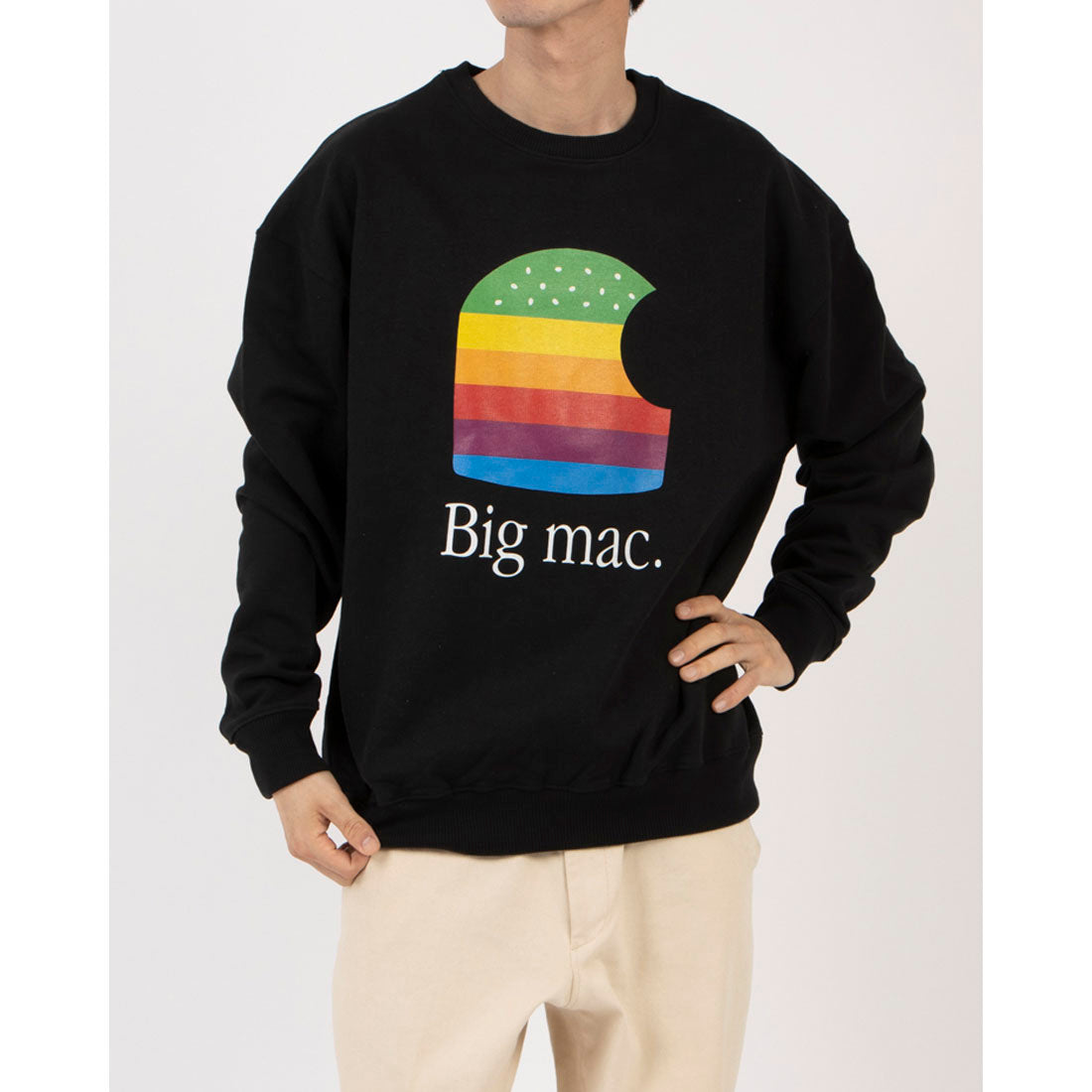アトリエアメロ ATELIER AMELOT アトリエアメロATELIER AMELOT BIG MAC SWEAT （ブラック） ブラック