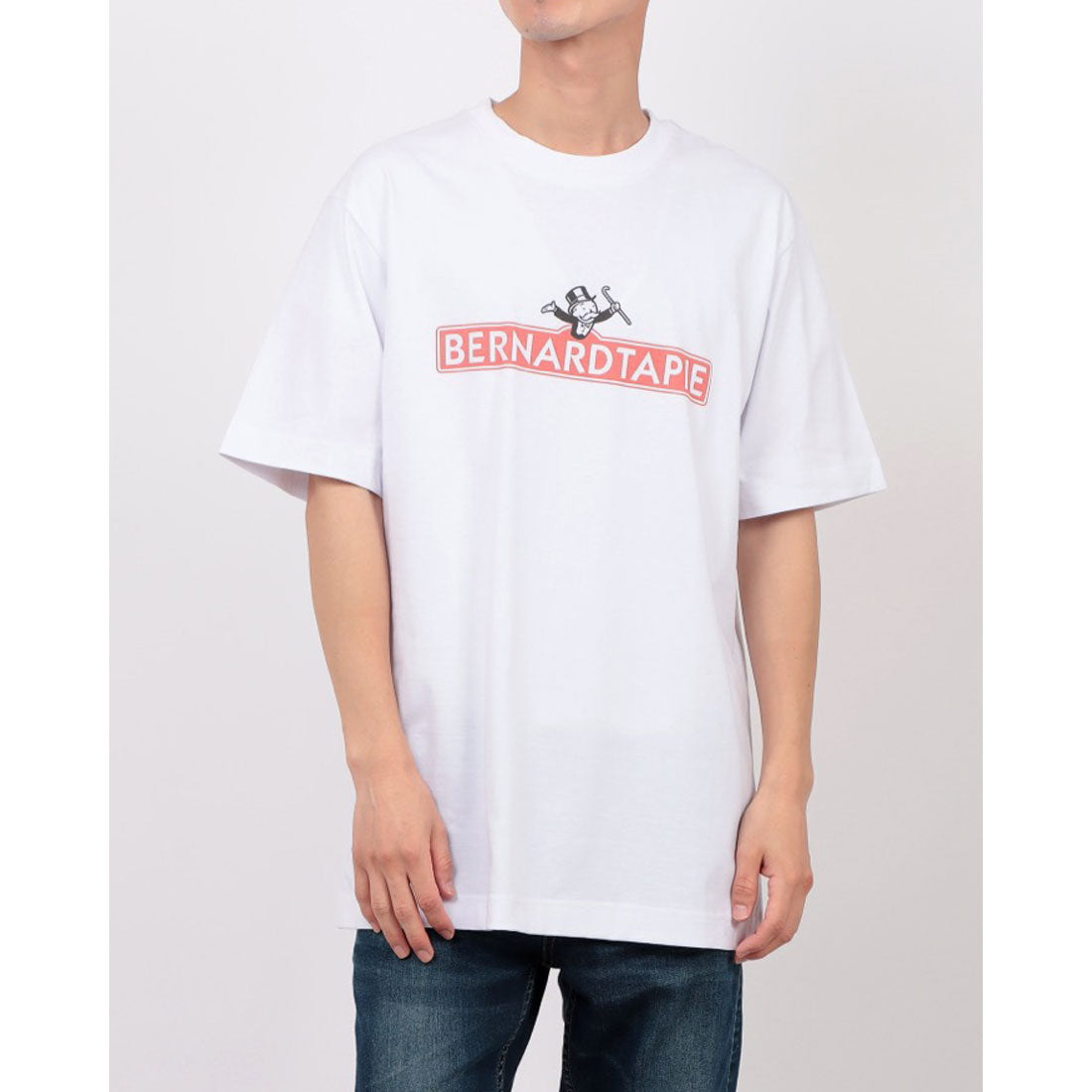 アトリエアメロ ATELIER AMELOT ATELIER AMELOT PRINT TEE - BERNARD TAPIE （ホワイト） ホワイト
