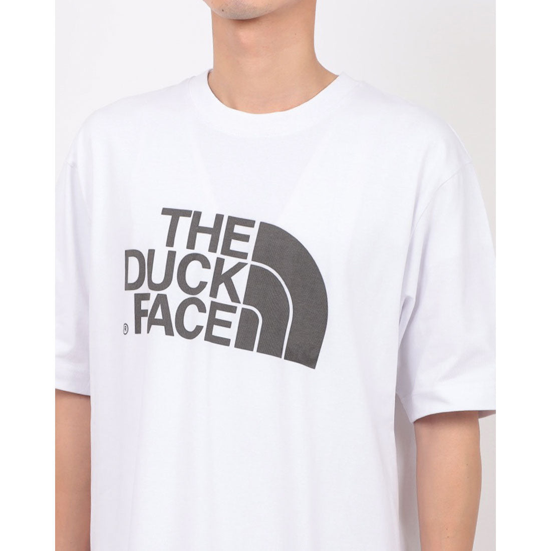 アトリエアメロ ATELIER AMELOT ATELIER AMELOT PRINT TEE - THE DUCK FACE （ホワイト） ホワイト