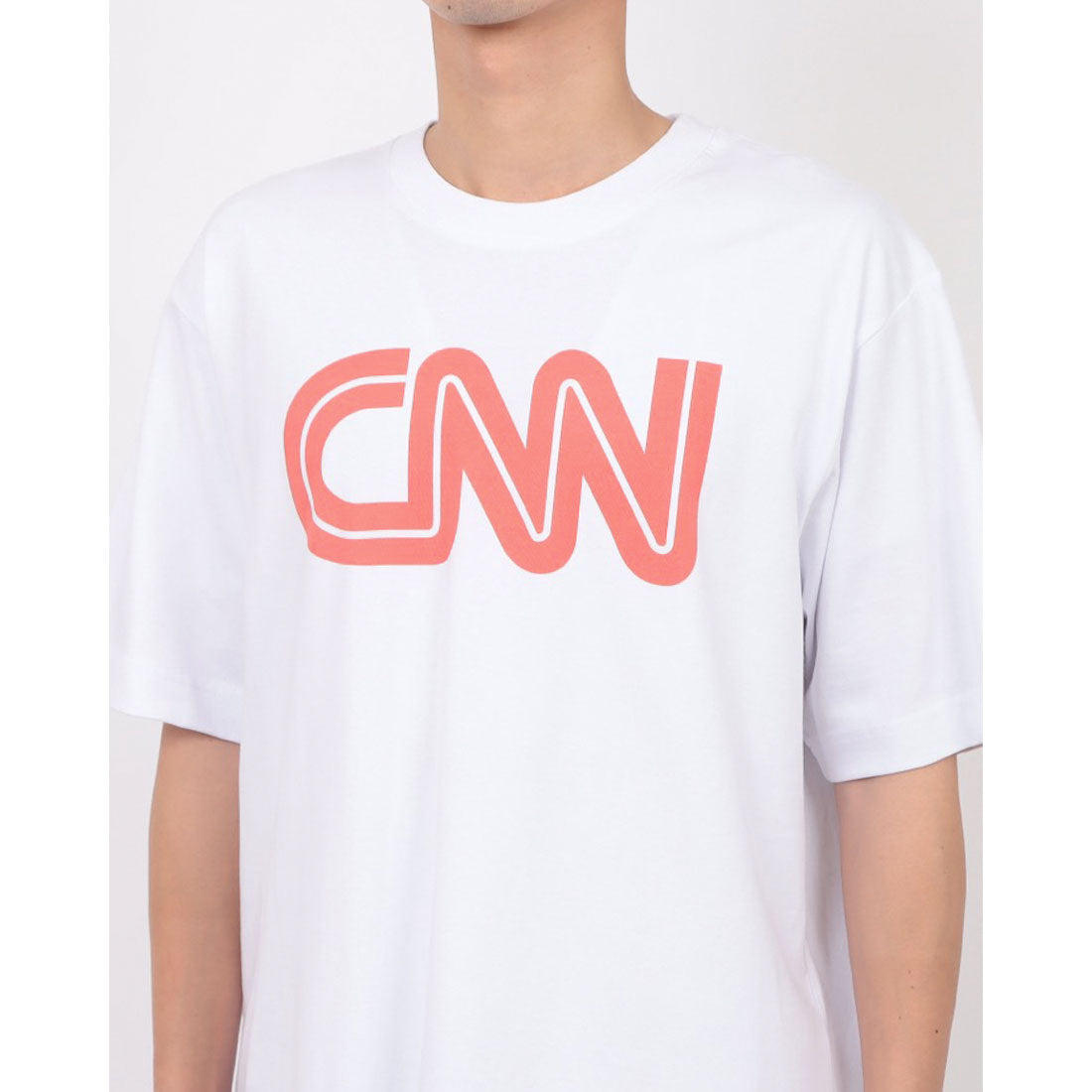 アトリエアメロ ATELIER AMELOT PRINT TEE - CNN （ホワイト） ホワイト