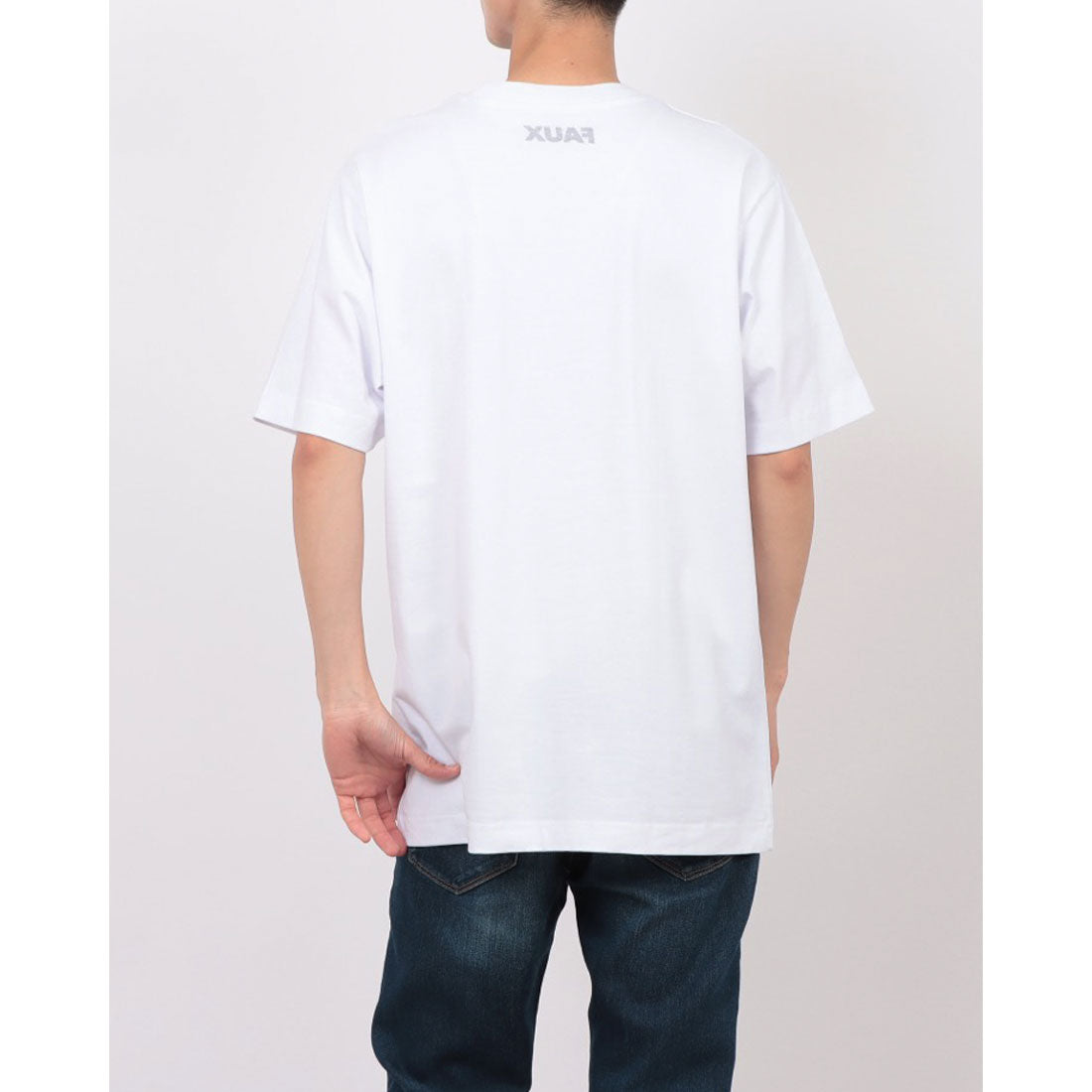 アトリエアメロ ATELIER AMELOT PRINT TEE - HEUREUSEMENT IL Y A FINDUS （ホワイト） ホワイト