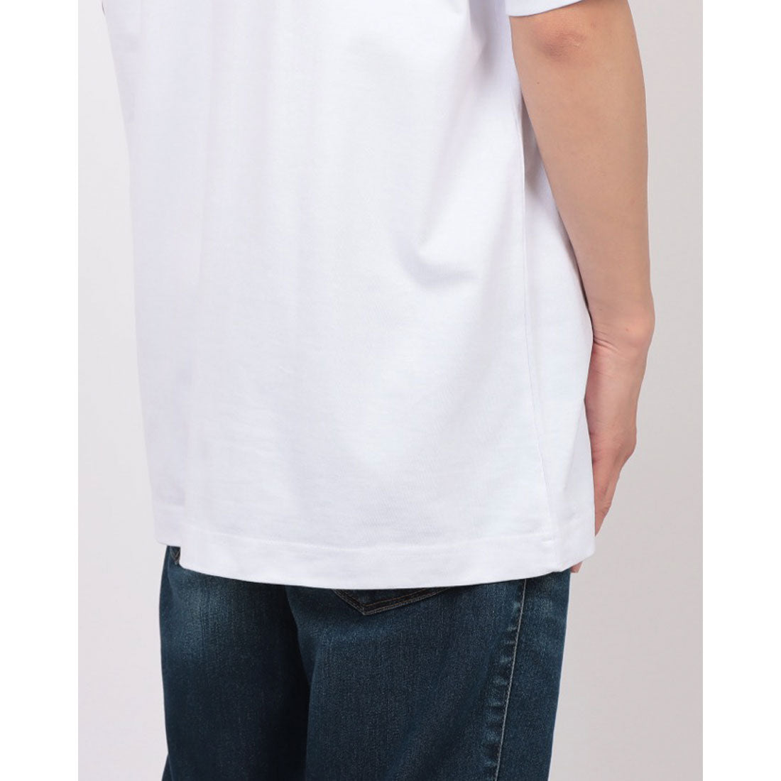 アトリエアメロ ATELIER AMELOT PRINT TEE - HEUREUSEMENT IL Y A FINDUS （ホワイト） ホワイト