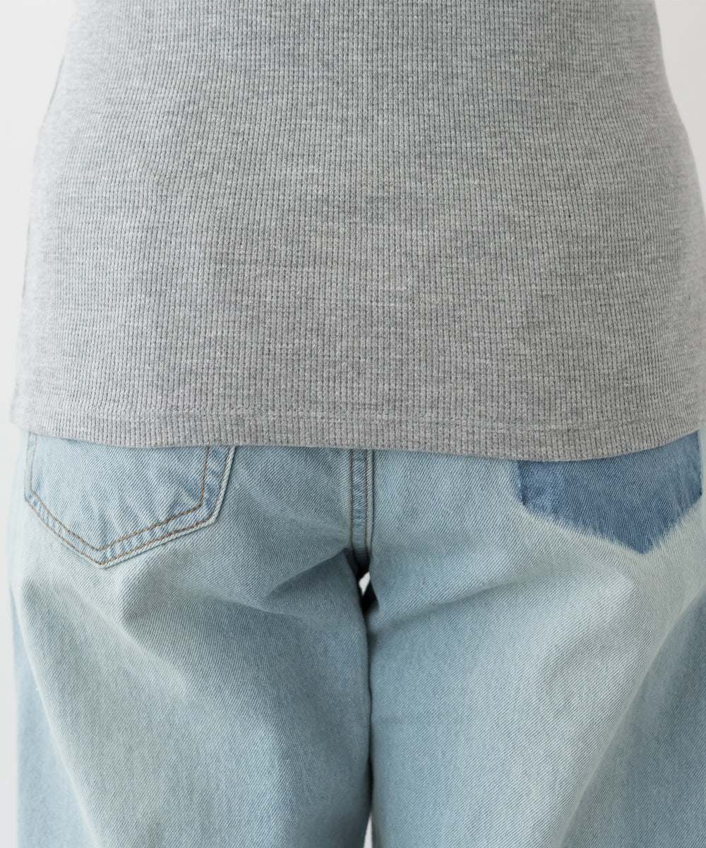 アットワン atONE ワッフルタンクトップ カットソー