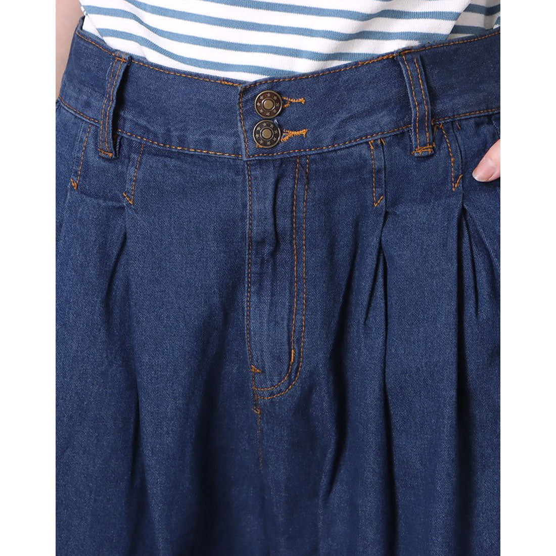 アットワン atONE ふんわりシルエットガウチョパンツ