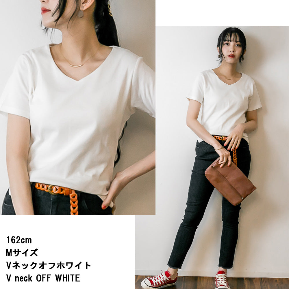 アットワン atONE ダブルフロント半袖Tシャツ