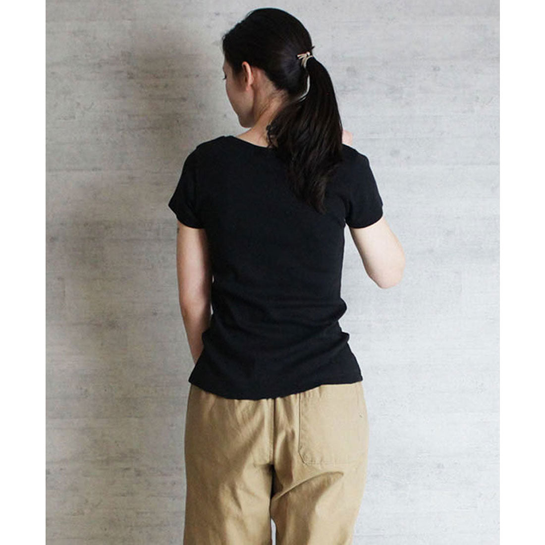 アットワン atONE コットンフライス半袖Tシャツ
