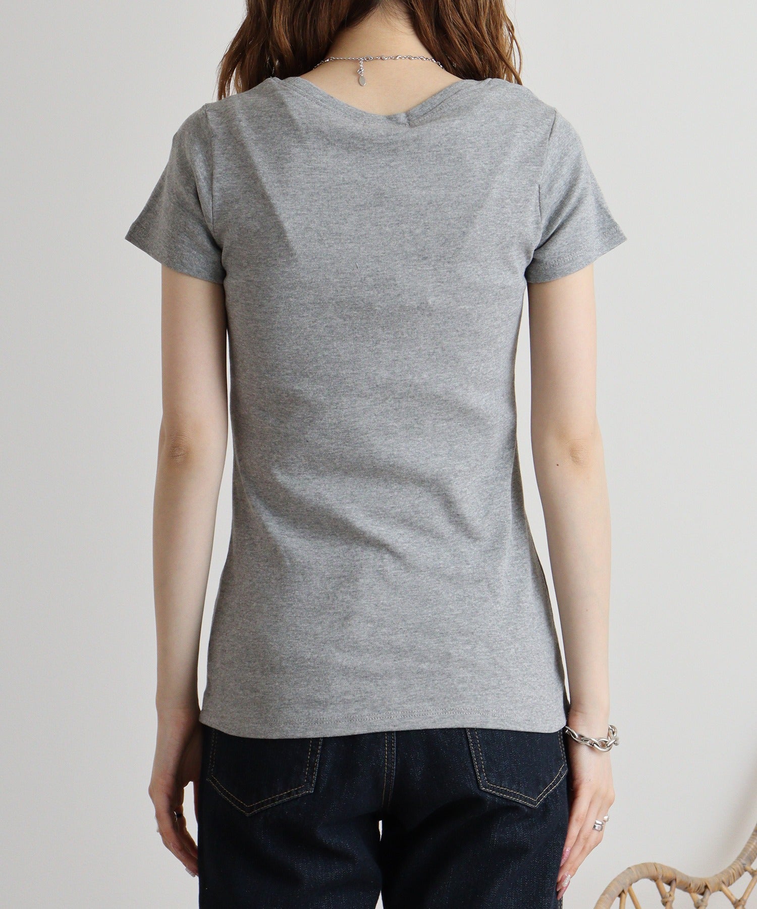 アットワン atONE コットンフライス半袖Tシャツ