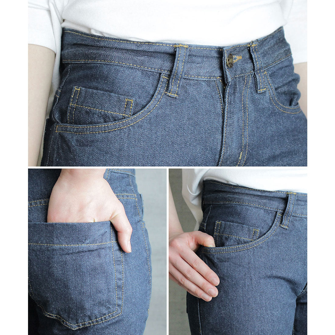 アットワン atONE デニムワイドパンツ