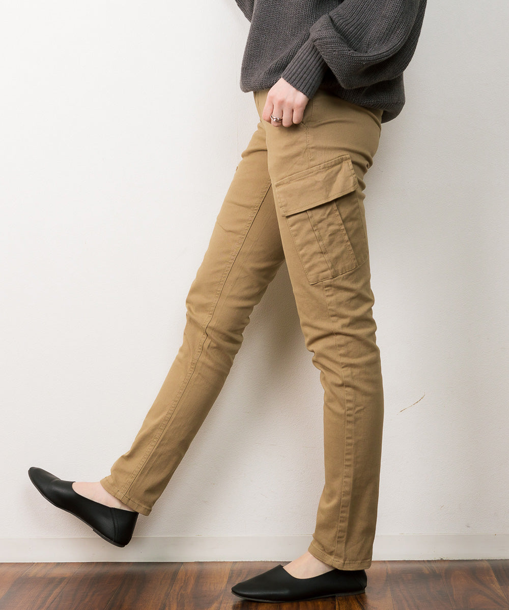 アットワン atONE ツイルカーゴパンツ （BEIGE） ベージュ