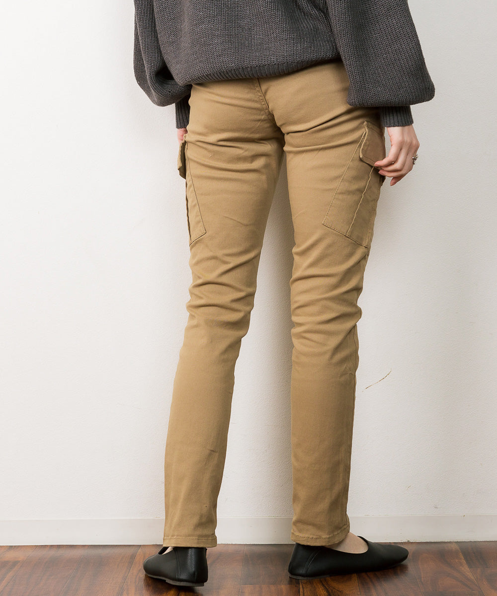 アットワン atONE ツイルカーゴパンツ （BEIGE） ベージュ